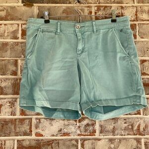 Polo and the Letterman Pastel Green Shorts